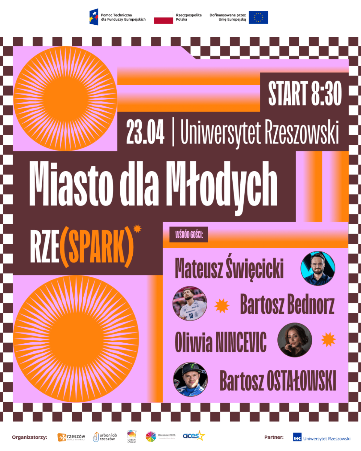 Influencerzy i sportowcy spotkają się z młodzieżą na Uniwersytecie Rzeszowskim