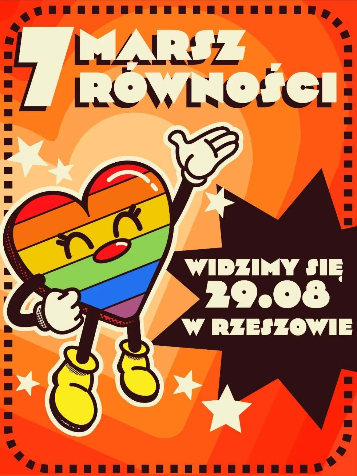 Rzeszów znów będzie kolorowy. VII Marsz Równości ogłasza datę