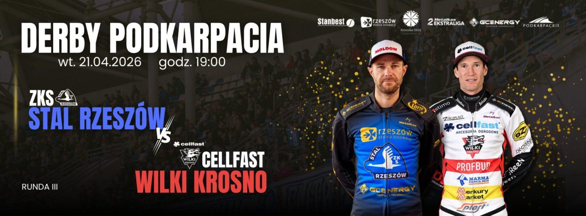 Dzisiaj żużlowe derby Podkarpacia. ZKS Stal Rzeszów kontra Cellfast Wilki Krosno